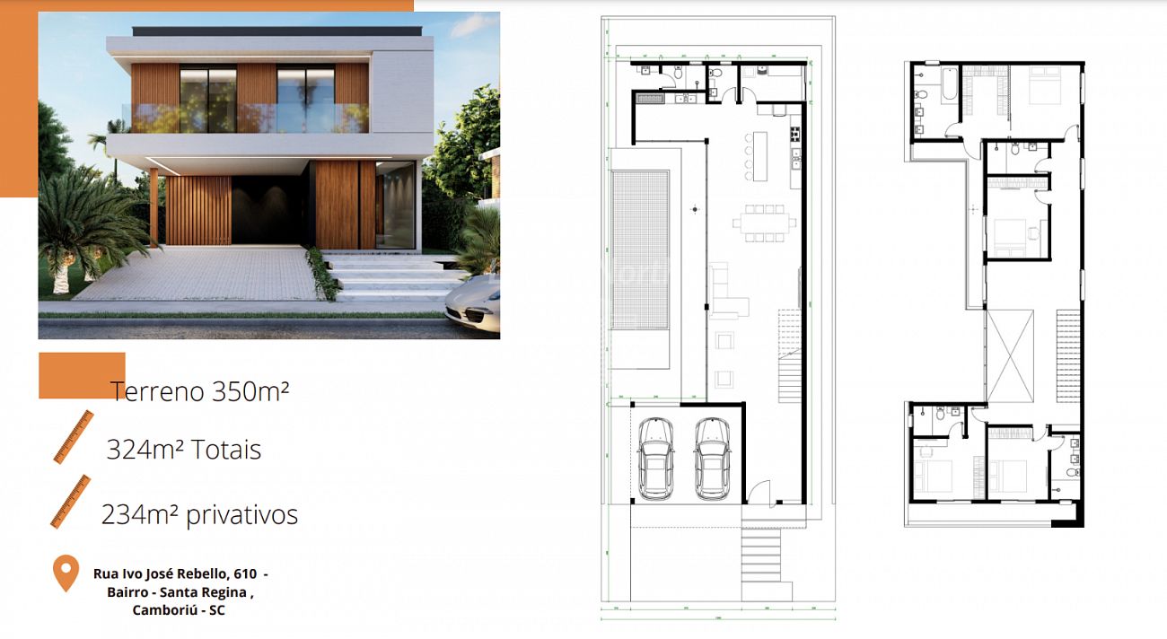 Casa à venda com 4 quartos, 4 suítes, 4 vagas e 234m² no Santa Regina, Camboriú (SC) — foto 6 de 16