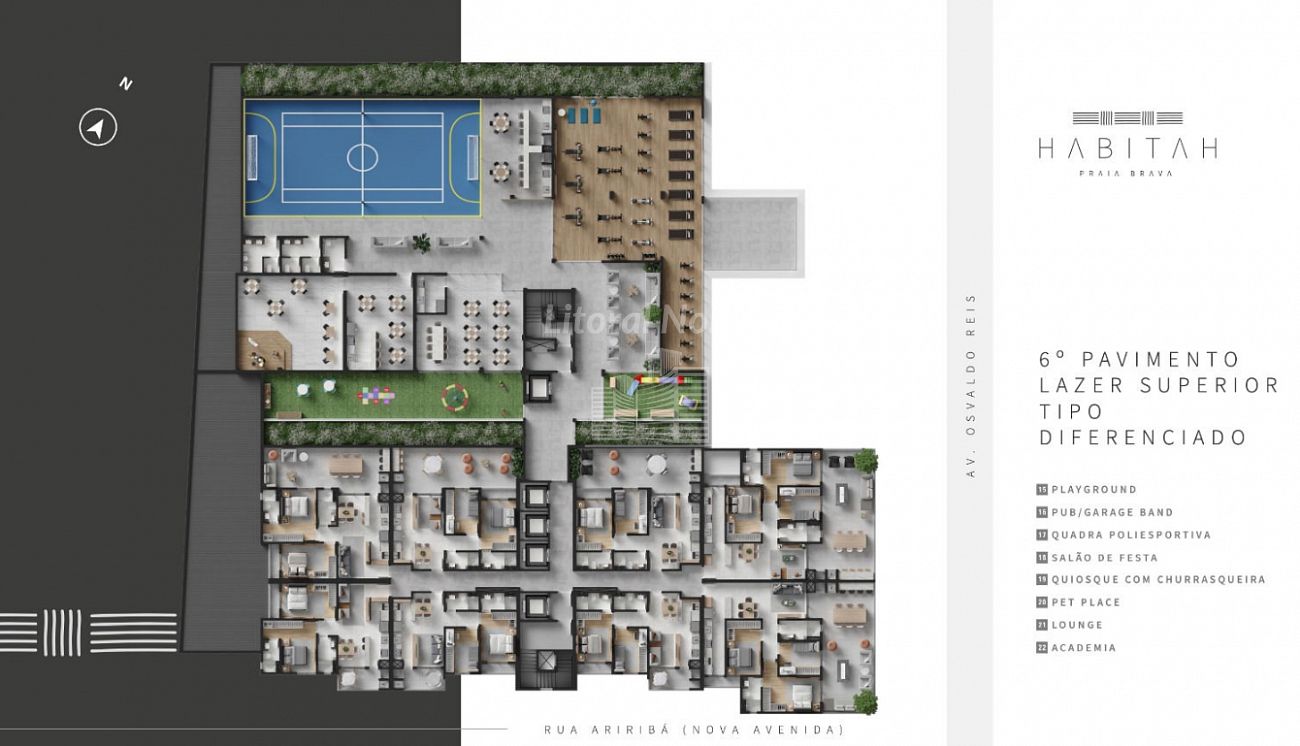 Apartamento à venda com 2 quartos, 1 suíte, 1 vaga e 71m² no Balneário Santa Clara, Itajaí (SC) — foto 11 de 12