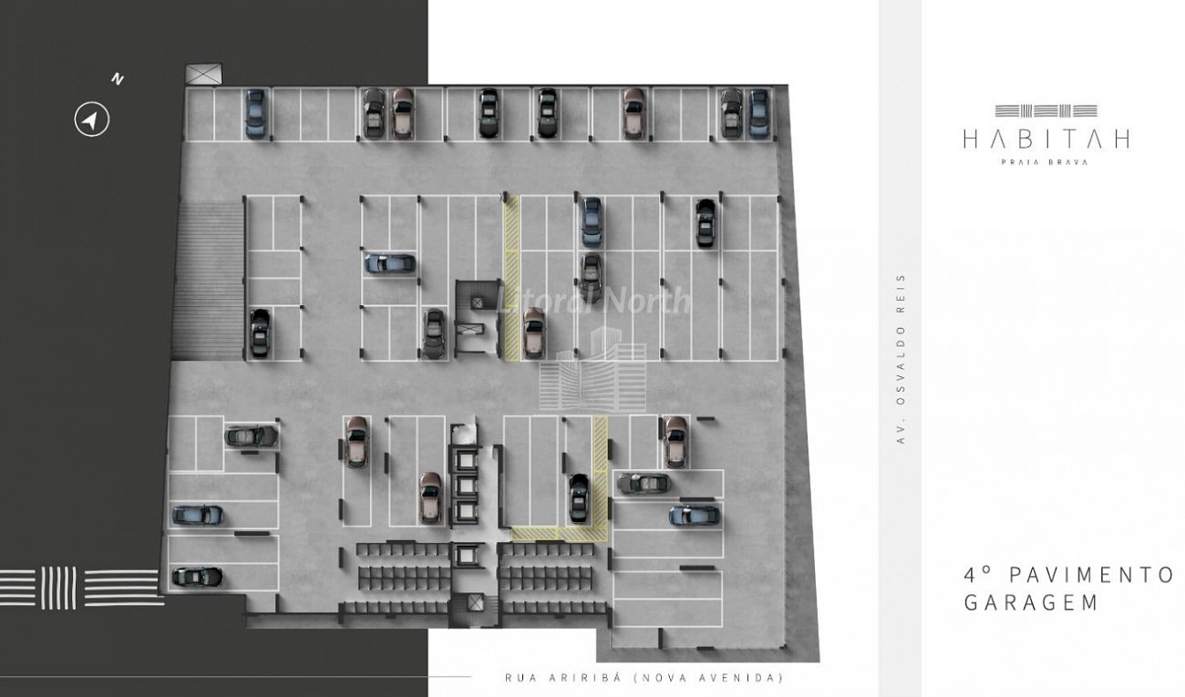 Apartamento à venda com 2 quartos, 1 suíte, 1 vaga e 71m² no Balneário Santa Clara, Itajaí (SC) — foto 9 de 12