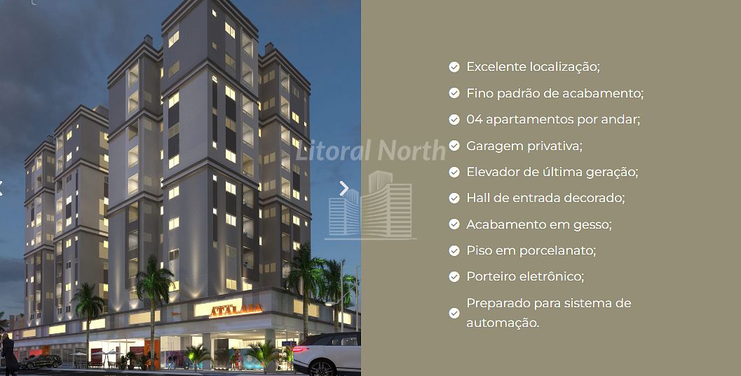 Apartamento à venda com 2 quartos, 1 suíte, 1 vaga e 52m² no São Vicente, Itajaí (SC) — foto 3 de 12