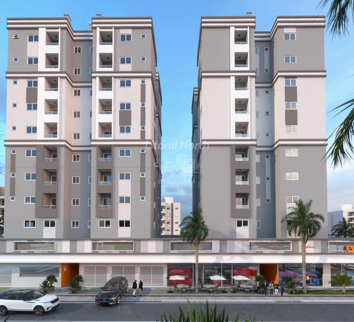 Apartamento à venda com 2 quartos, 1 suíte, 1 vaga e 52m² no São Vicente, Itajaí (SC) — foto 2 de 12
