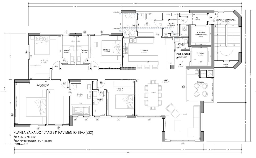 Apartamento à venda com 4 quartos, 4 suítes, 2 vagas e 185m² no Centro, Balneário Camboriú (SC) — foto 23 de 23