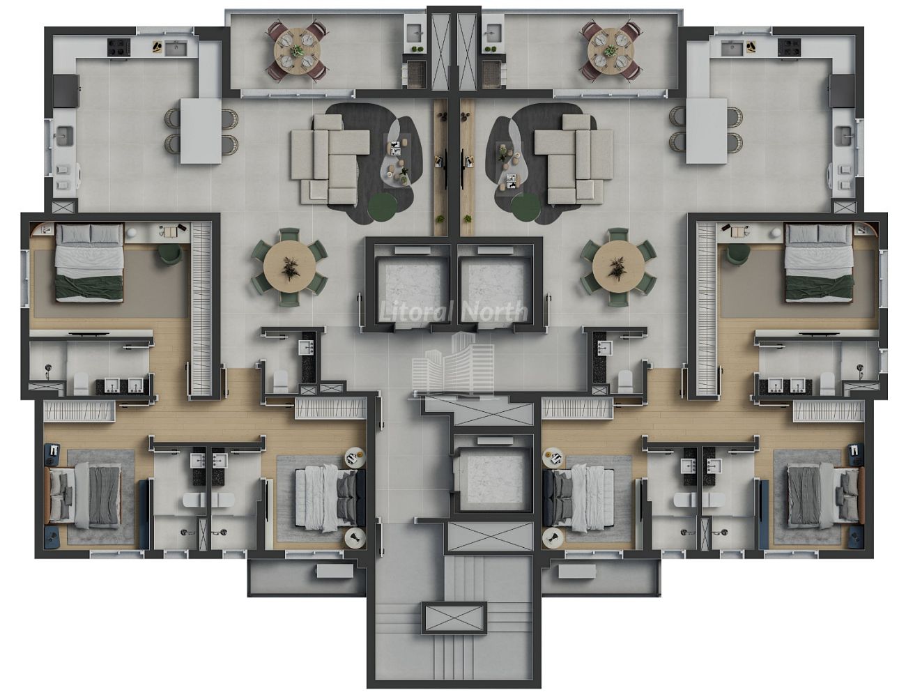Apartamento à venda com 2 quartos, 2 suítes, 2 vagas e 86m² no Fazenda, Itajaí (SC) — foto 29 de 30