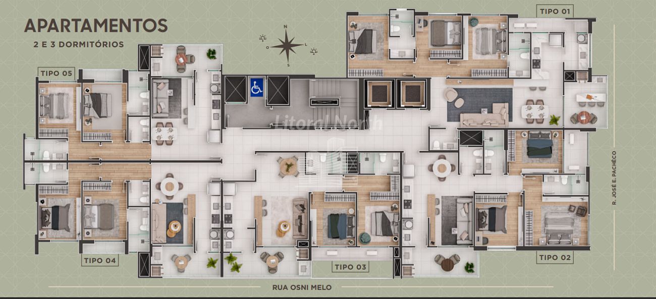 Apartamento à venda com 3 quartos, 3 suítes, 2 vagas e 106m² no Fazenda, Itajaí (SC) — foto 24 de 26