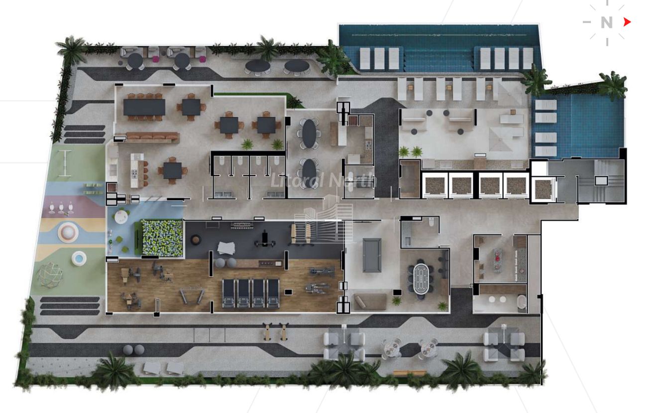 Apartamento à venda com 2 quartos, 1 suíte, 1 vaga e 71m² no Praia Brava, Itajaí (SC) — foto 12 de 13