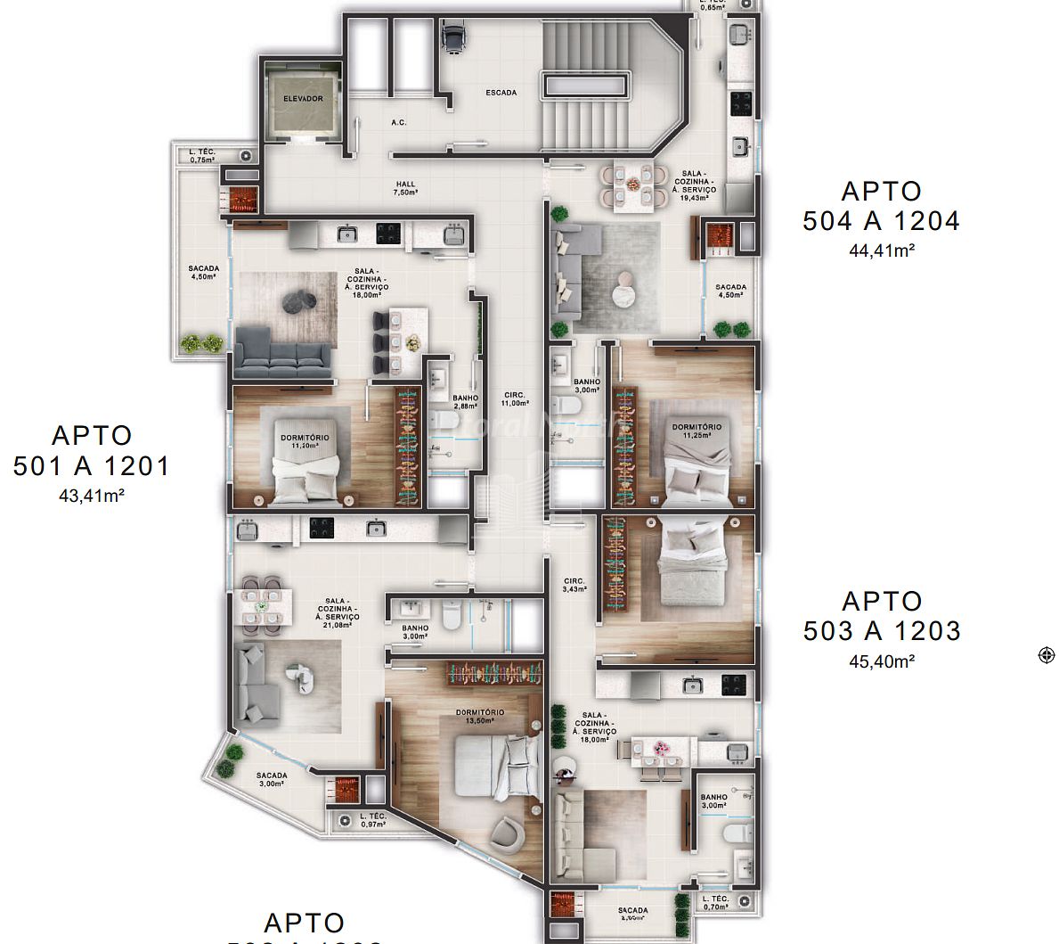 Apartamento à venda com 1 quarto, 1 banheiro, 1 vaga e 48m² no Fazenda, Itajaí (SC) — foto 16 de 16