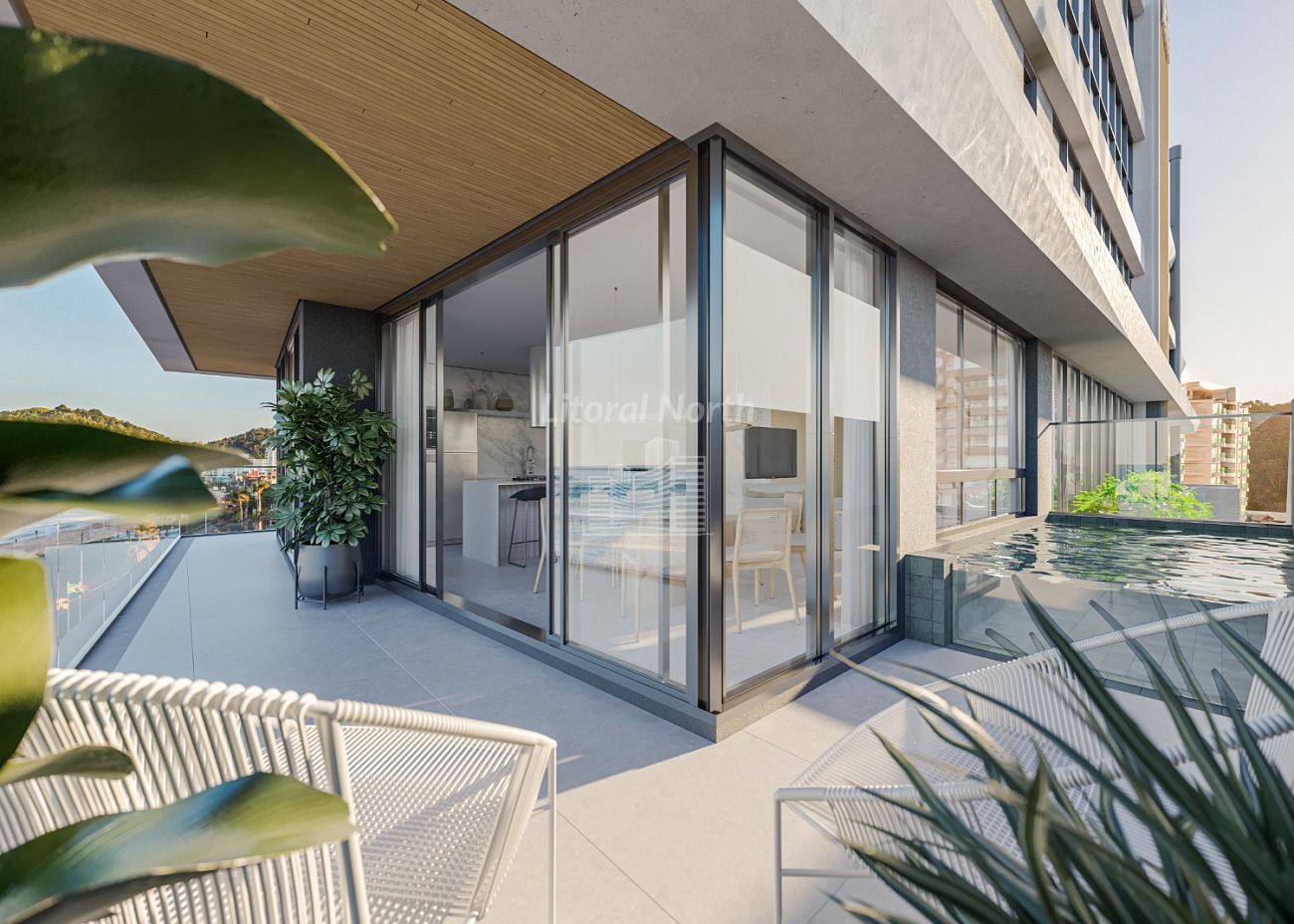 Apartamento à venda com 4 quartos, 4 suítes, 3 vagas e 189m² no Praia Brava, Itajaí (SC) — foto 5 de 14