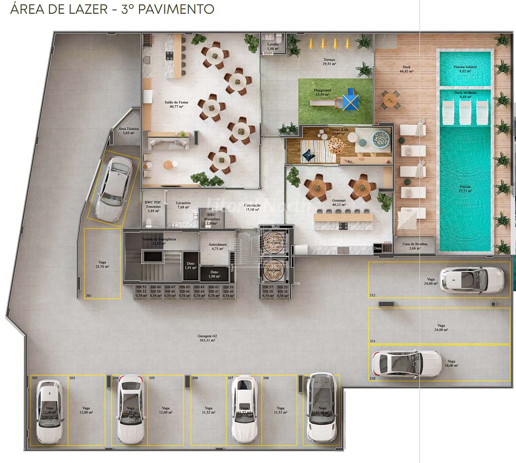 Apartamento à venda com 2 quartos, 1 suíte, 2 vagas e 84m² no São Judas, Itajaí (SC) — foto 25 de 28
