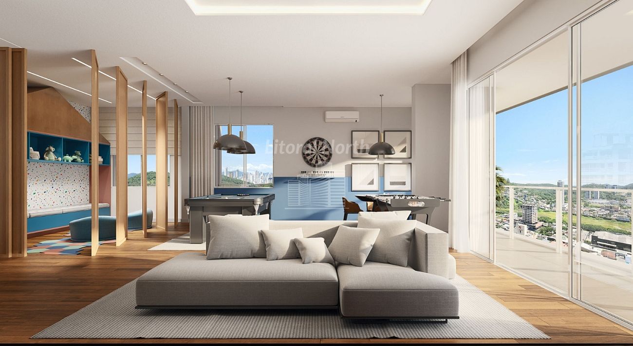 Apartamento à venda com 2 quartos, 1 suíte, 2 vagas e 77m² no Praia Brava, Itajaí (SC) — foto 9 de 21
