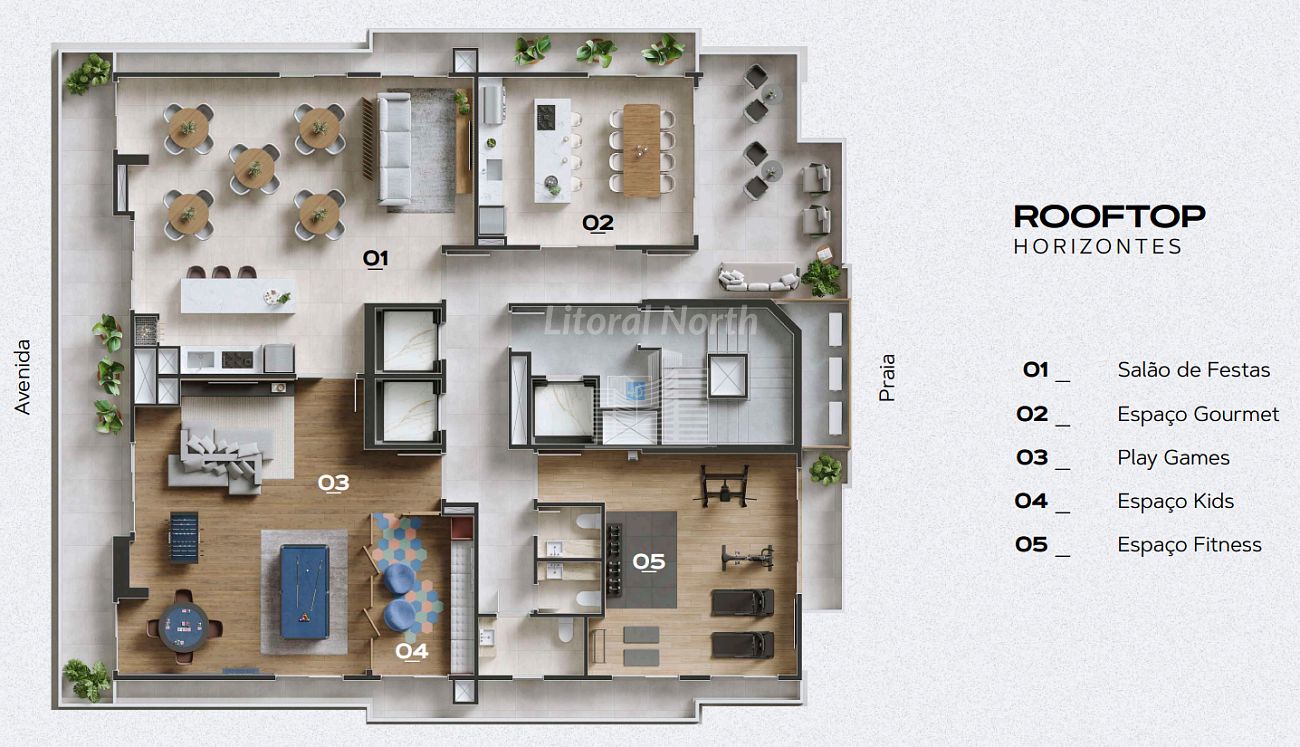 Apartamento à venda com 2 quartos, 1 suíte, 2 vagas e 77m² no Praia Brava, Itajaí (SC) — foto 17 de 21