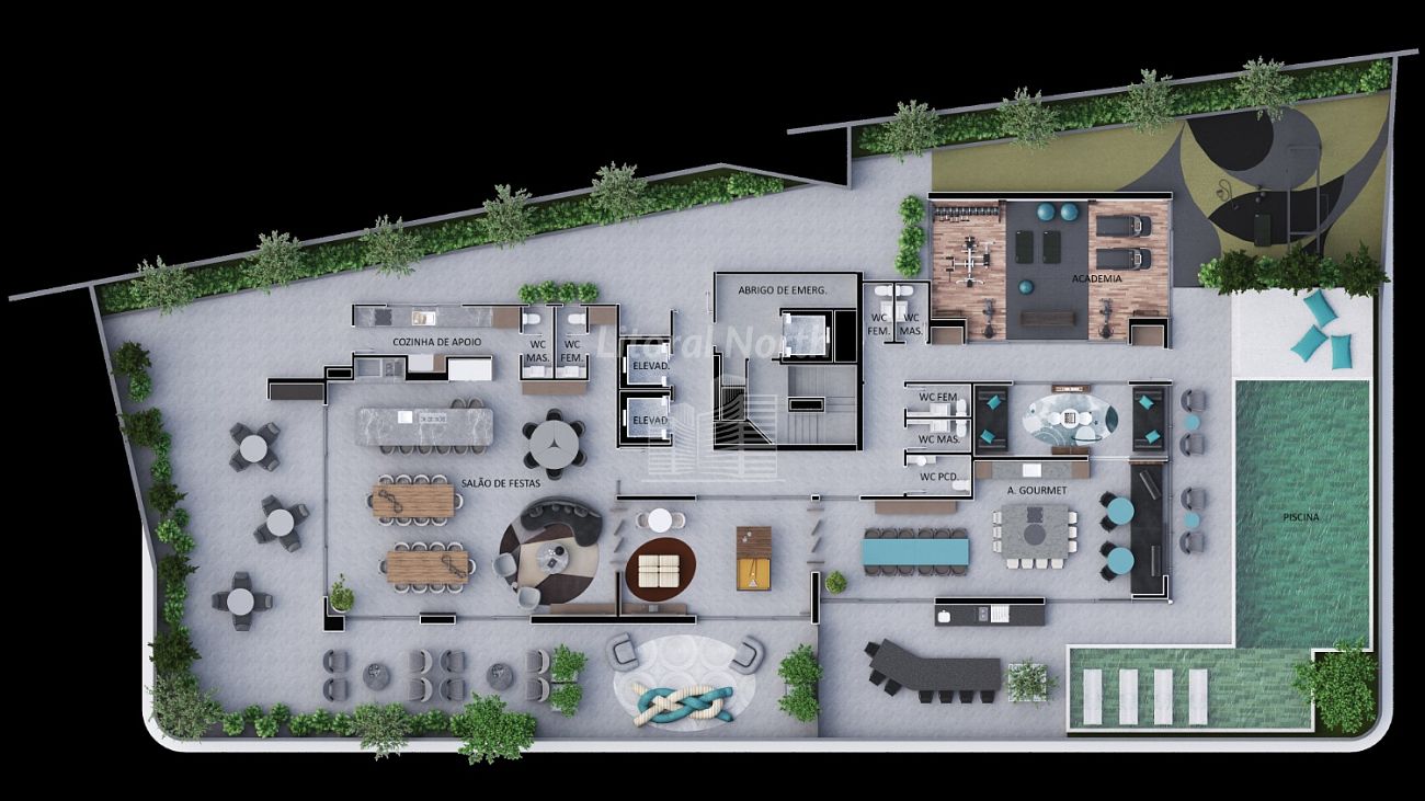 Apartamento à venda com 3 quartos, 3 suítes, 3 vagas e 169m² no Fazenda, Itajaí (SC) — foto 12 de 15