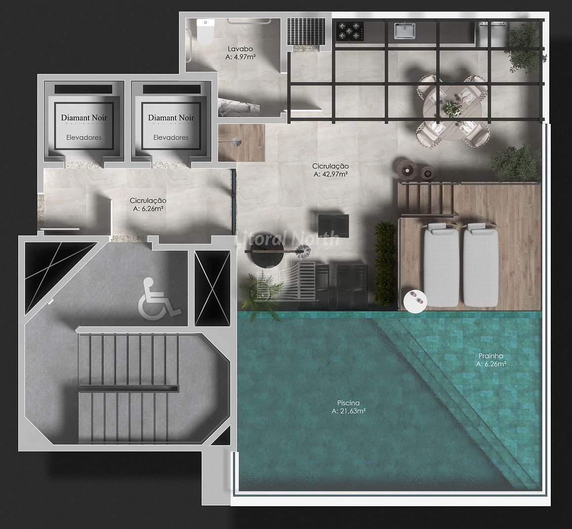 Apartamento à venda com 3 quartos, 3 suítes, 2 vagas e 137m² no Cabeçudas, Itajaí (SC) — foto 29 de 30