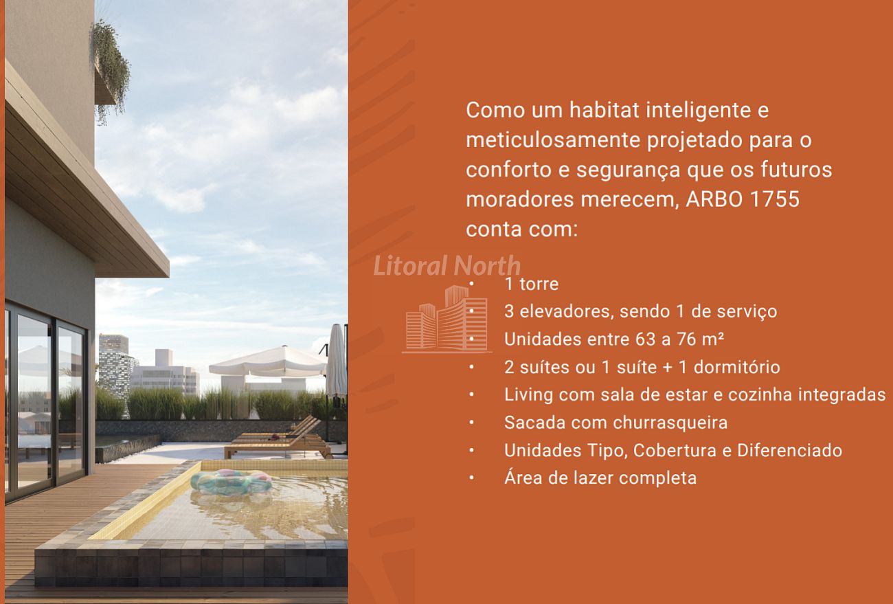 Apartamento de 2 quartos, 76m² no bairro São Judas, em Itajaí | Eu Corretor
