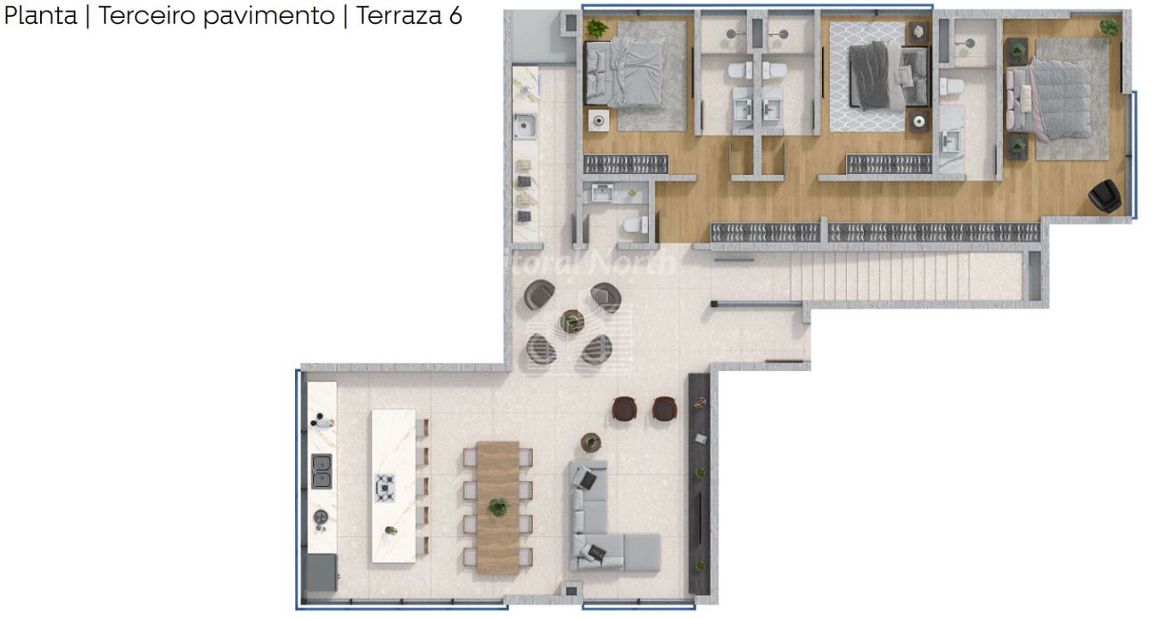 Apartamento à venda com 3 quartos, 3 suítes, 4 vagas e 202m² no Praia do Estaleiro, Balneário Camboriú (SC) — foto 24 de 30