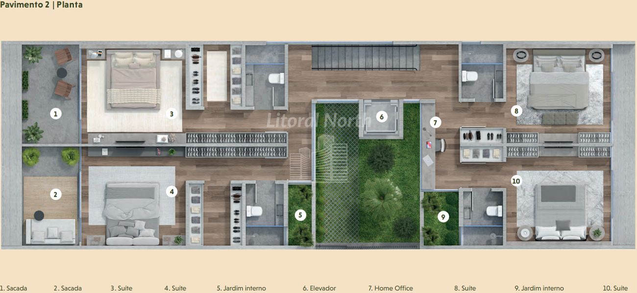 Casa à venda com 4 quartos, 4 suítes, 4 vagas e 530m² no Praia do Estaleiro, Balneário Camboriú (SC) — foto 15 de 17