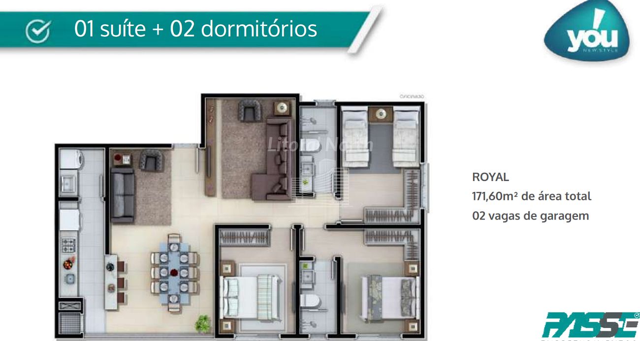 Apartamento à venda com 2 quartos, 2 suítes, 2 vagas e 71m² no Fazenda, Itajaí (SC) — foto 17 de 23