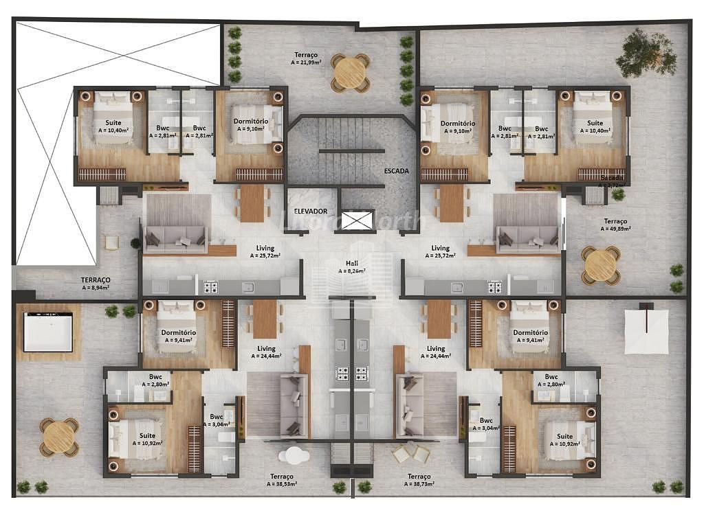 Apartamento à venda com 2 quartos, 1 suíte, 1 vaga e 62m² no Centro, Balneário Camboriú (SC) — foto 12 de 14