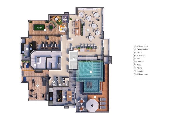 Apartamento à venda com 3 quartos, 1 suíte, 2 vagas e 90m² no Fazendinha, Itajaí (SC) — foto 9 de 11