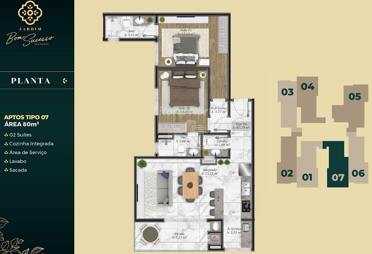 Apartamento à venda com 2 quartos, 2 suítes, 1 vaga e 72m² no Barra, Balneário Camboriú (SC) — foto 26 de 26
