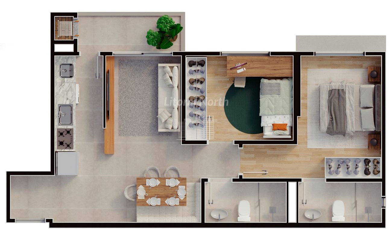 Apartamento à venda com 2 quartos, 1 suíte, 2 vagas e 80m² no Fazenda, Itajaí (SC) — foto 23 de 30