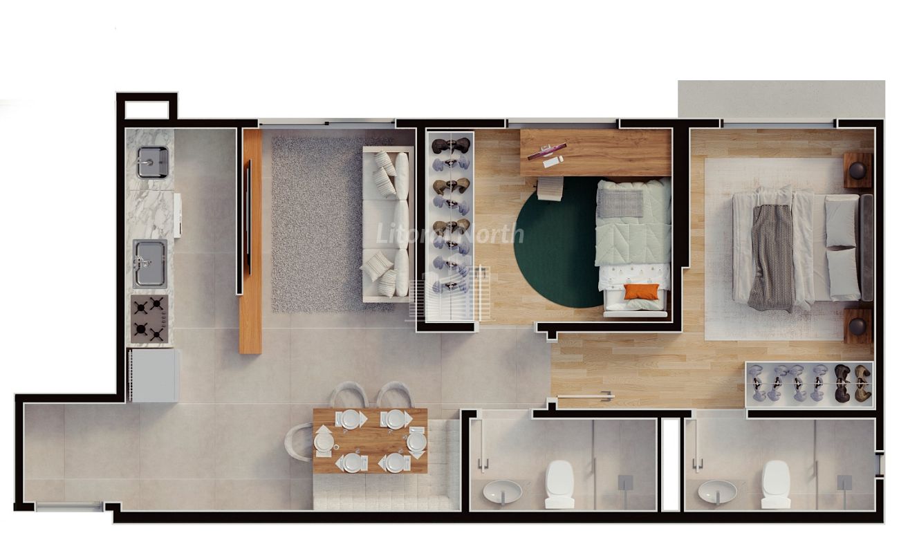 Apartamento à venda com 2 quartos, 1 suíte, 2 vagas e 80m² no Fazenda, Itajaí (SC) — foto 24 de 30