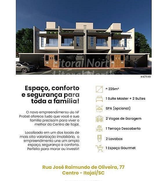 Casa de 3 quartos, 236m² no bairro Centro, em Itajaí | Eu Corretor