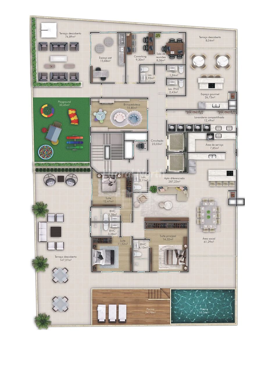 Apartamento à venda com 3 quartos, 3 suítes, 2 vagas e 123m² no Pioneiros, Balneário Camboriú (SC) — foto 17 de 17