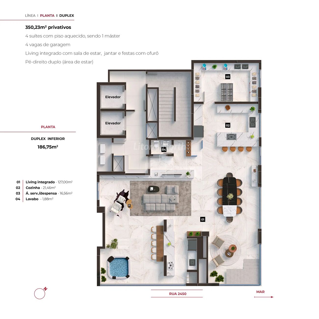 Apartamento à venda com 4 quartos, 4 suítes, 3 vagas e 186m² no Centro, Balneário Camboriú (SC) — foto 20 de 23