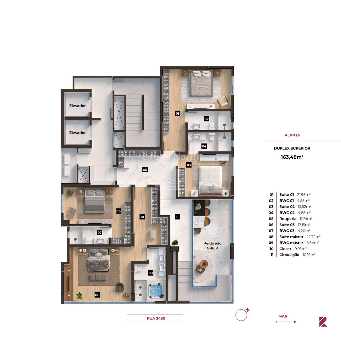 Apartamento à venda com 4 quartos, 4 suítes, 3 vagas e 186m² no Centro, Balneário Camboriú (SC) — foto 21 de 23
