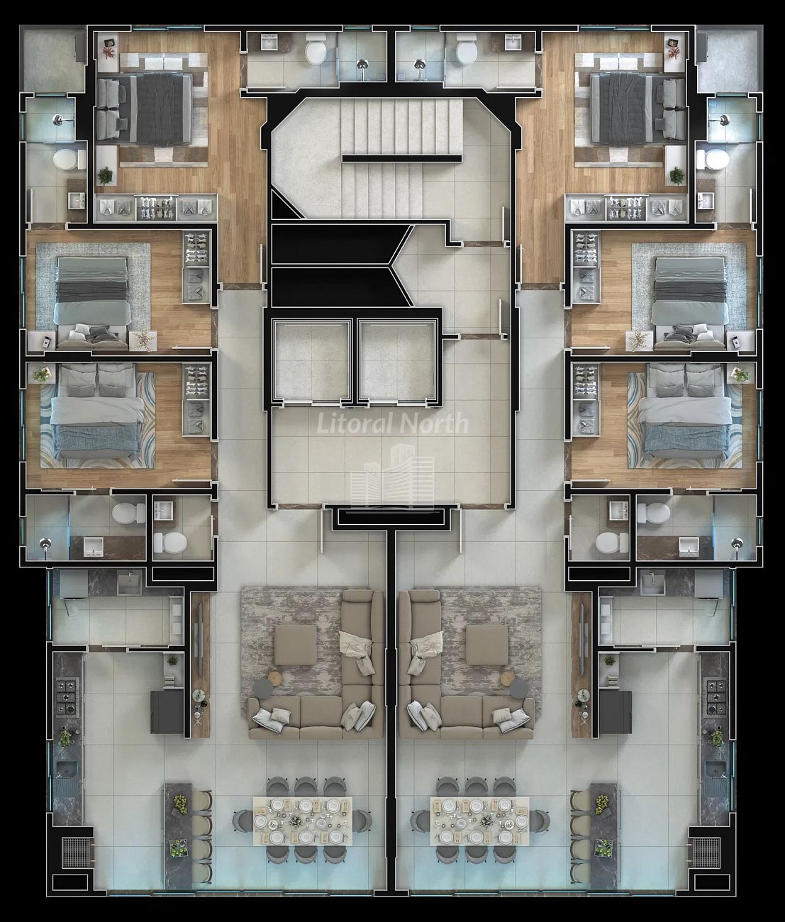 Apartamento à venda com 3 quartos, 3 suítes, 2 vagas e 115m² no Centro, Balneário Camboriú (SC) — foto 8 de 8