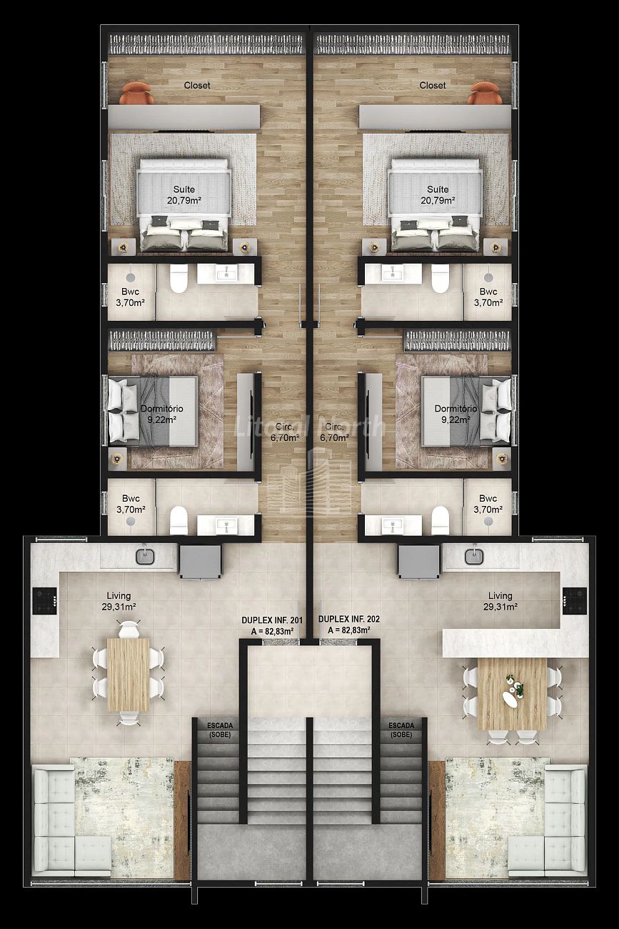Apartamento à venda com 2 quartos, 1 suíte, 1 vaga e 91m² no Fazenda, Itajaí (SC) — foto 12 de 13