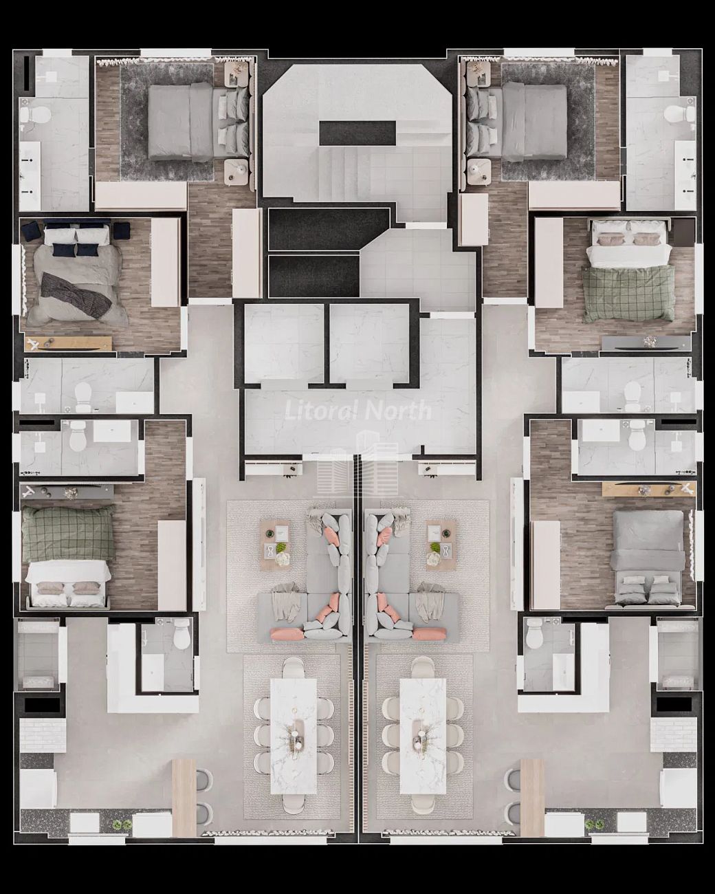 Apartamento à venda com 3 quartos, 3 suítes, 3 vagas e 107m² no Centro, Balneário Camboriú (SC) — foto 9 de 11