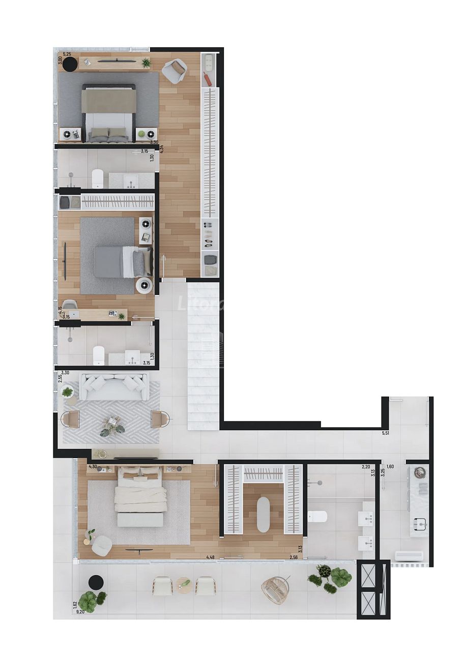 Apartamento à venda com 3 quartos, 3 suítes, 3 vagas e 145m² no Praia Brava, Itajaí (SC) — foto 28 de 30