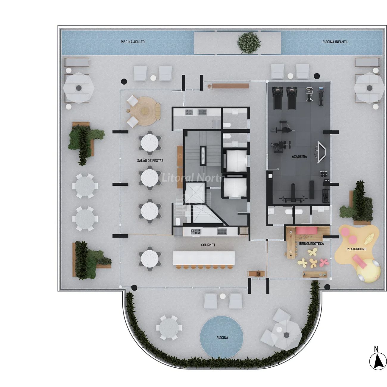 Apartamento à venda com 3 quartos, 3 suítes, 3 vagas e 145m² no Praia Brava, Itajaí (SC) — foto 25 de 30