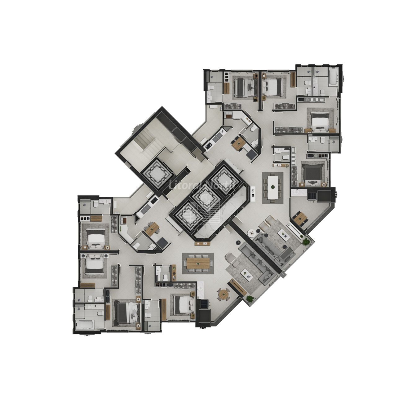 Apartamento à venda com 4 quartos, 4 suítes, 3 vagas e 181m² no Centro, Balneário Camboriú (SC) — foto 12 de 12