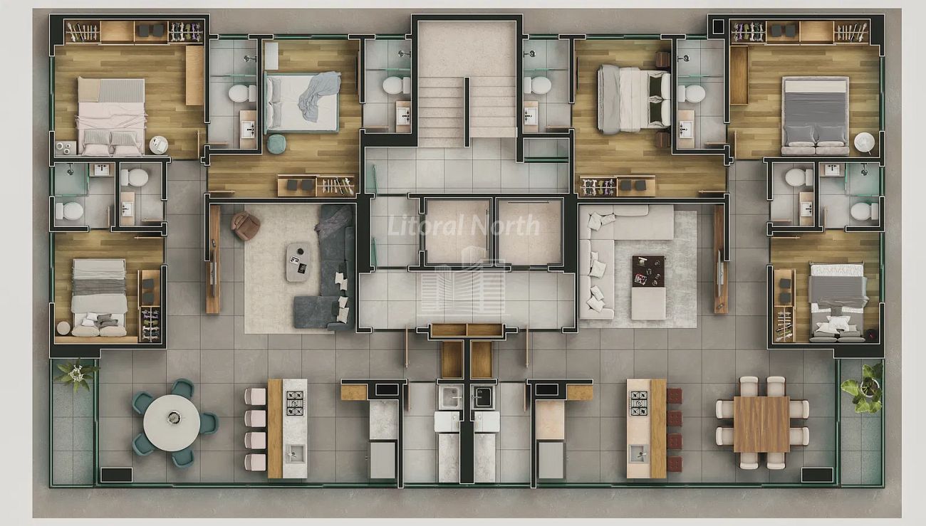 Apartamento à venda com 3 quartos, 3 suítes, 2 vagas e 125m² no Pioneiros, Balneário Camboriú (SC) — foto 14 de 14