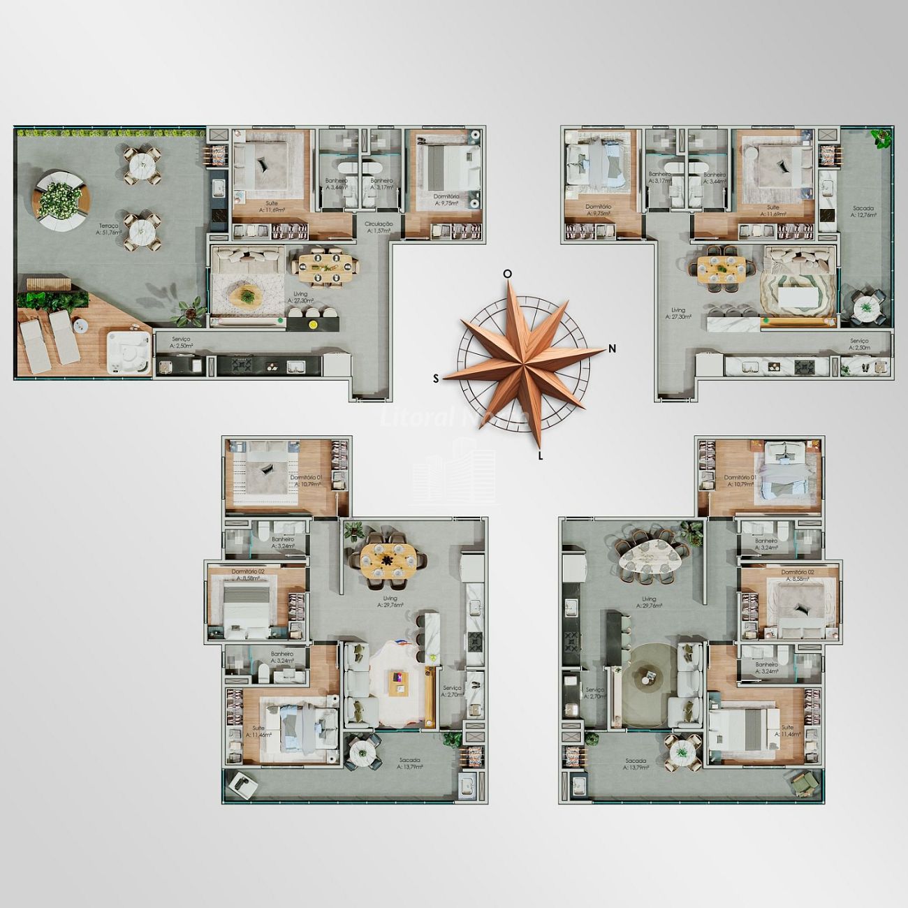 Apartamento à venda com 3 quartos, 1 suíte, 2 vagas e 100m² no Vila Operária, Itajaí (SC) — foto 8 de 20