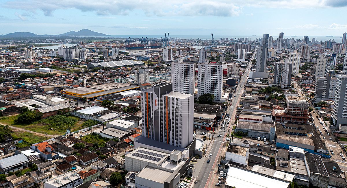 Apartamento de 1 quarto, 24m² no bairro São João, em Itajaí | Eu Corretor