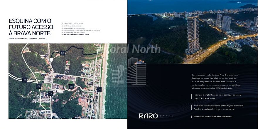 Studio de 1 quarto, 54m² no bairro Praia Brava, em Itajaí | Eu Corretor