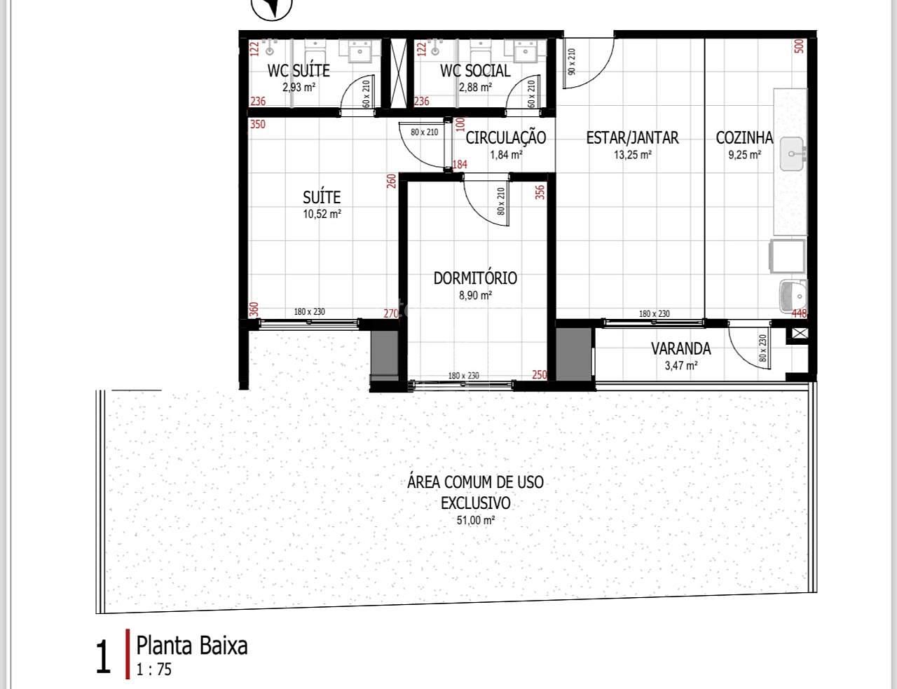 Apartamento à venda com 2 quartos, 1 suíte, 1 vaga e 100m² no Fazenda, Itajaí (SC) — foto 5 de 5