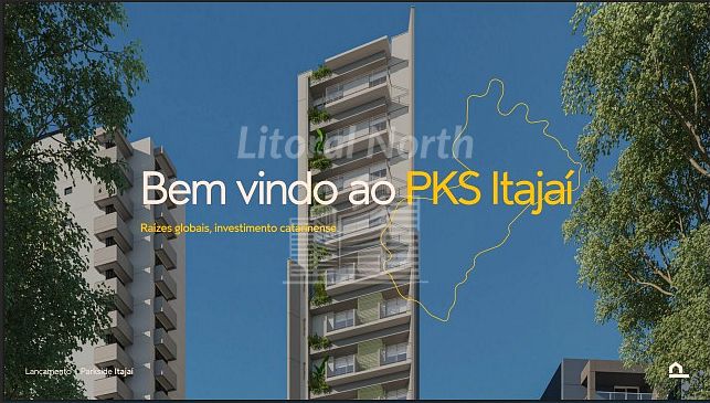 Studio de 1 quarto, 19m² no bairro Centro, em Itajaí | Eu Corretor