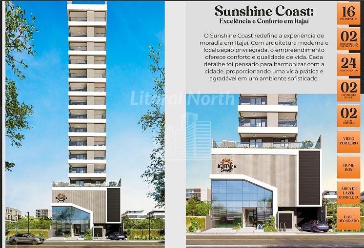 Apartamento de 3 quartos, 109m² no bairro Centro, em Itajaí | Eu Corretor