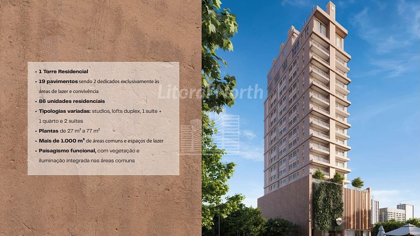 Apartamento de 2 quartos, 77m² no bairro Vila Operária, em Itajaí | Eu Corretor