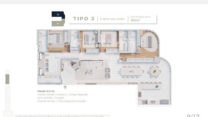 Apartamento de 3 quartos, no bairro Centro, em Balneário Camboriú | Eu Corretor