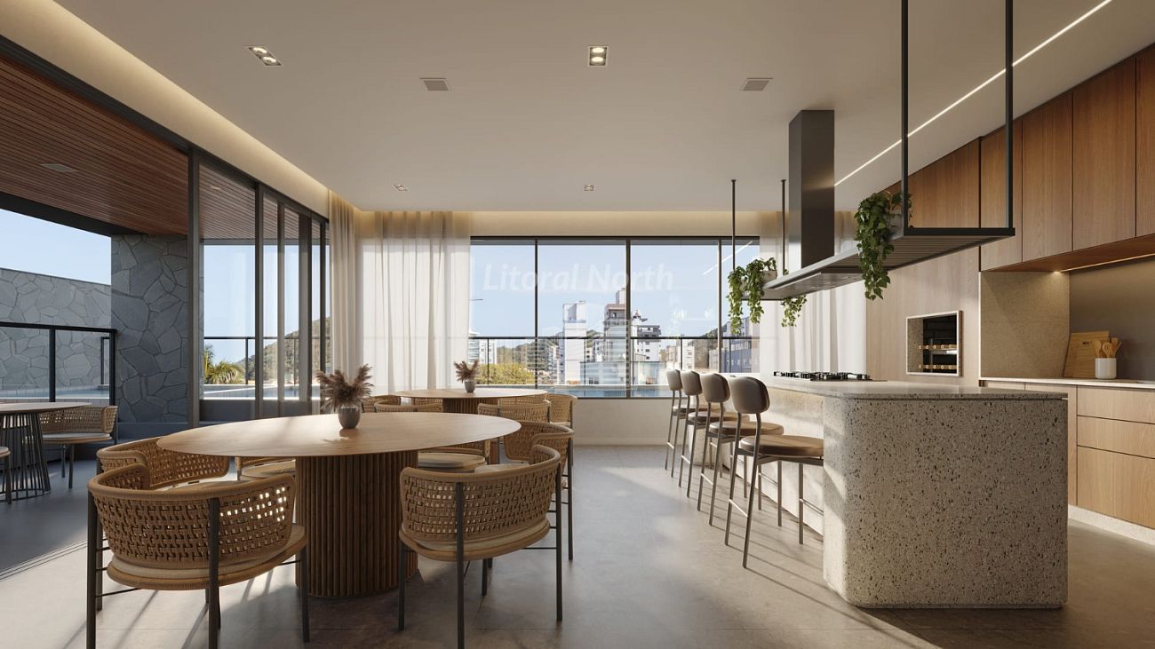 Apartamento à venda com 4 quartos, 4 suítes, 3 vagas e 146m² no Praia Brava, Itajaí (SC) — foto 3 de 9