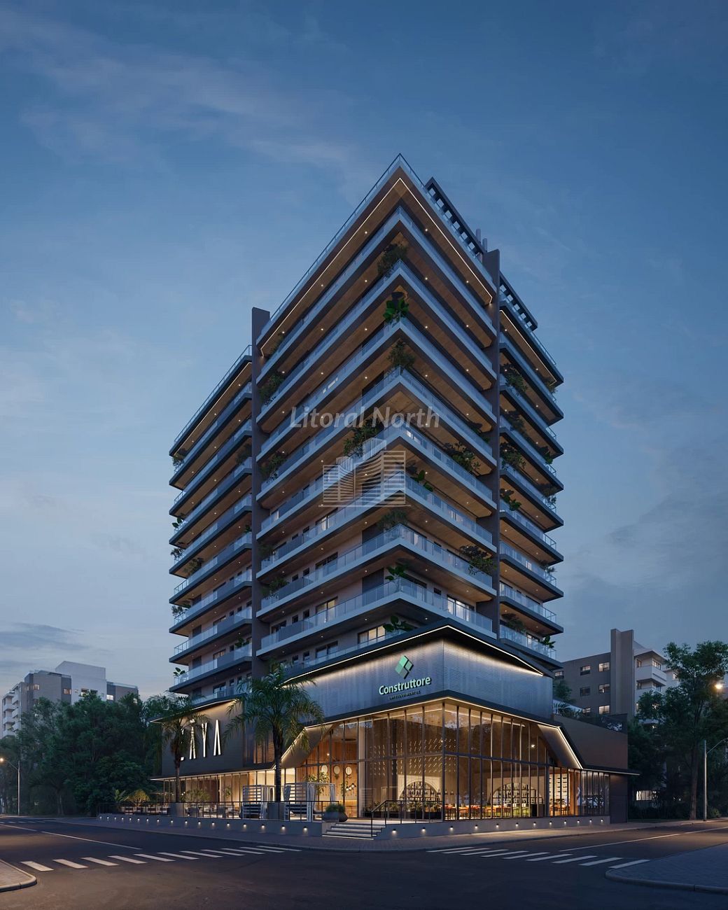 Apartamento à venda com 4 quartos, 4 suítes, 3 vagas e 146m² no Praia Brava, Itajaí (SC) — foto 2 de 9