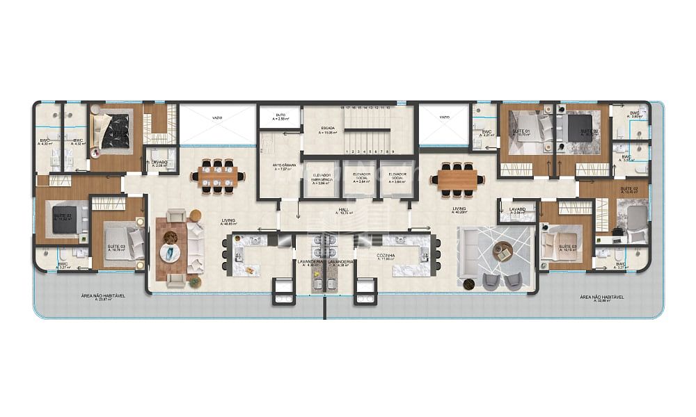 Apartamento à venda com 3 quartos, 3 suítes, 2 vagas e 117m² no Pioneiros, Balneário Camboriú (SC) — foto 9 de 16