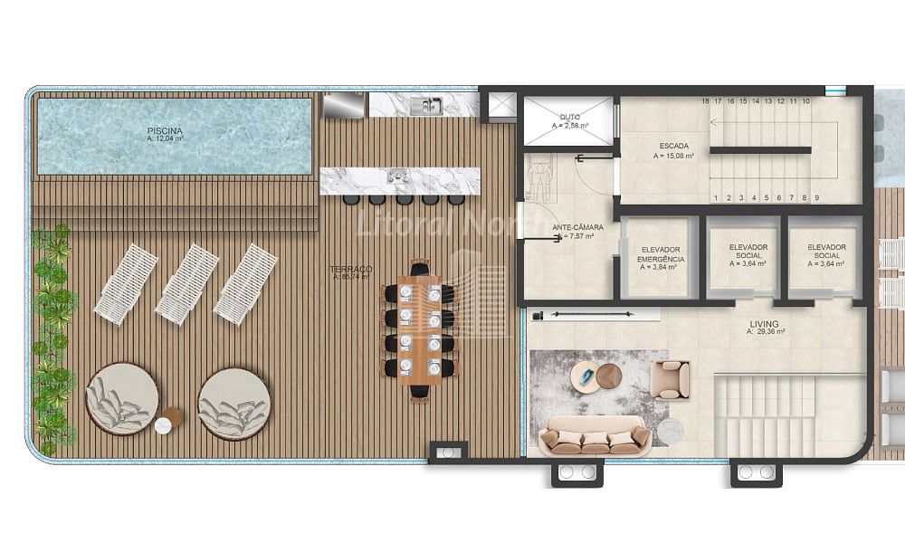 Apartamento à venda com 3 quartos, 3 suítes, 2 vagas e 117m² no Pioneiros, Balneário Camboriú (SC) — foto 15 de 16