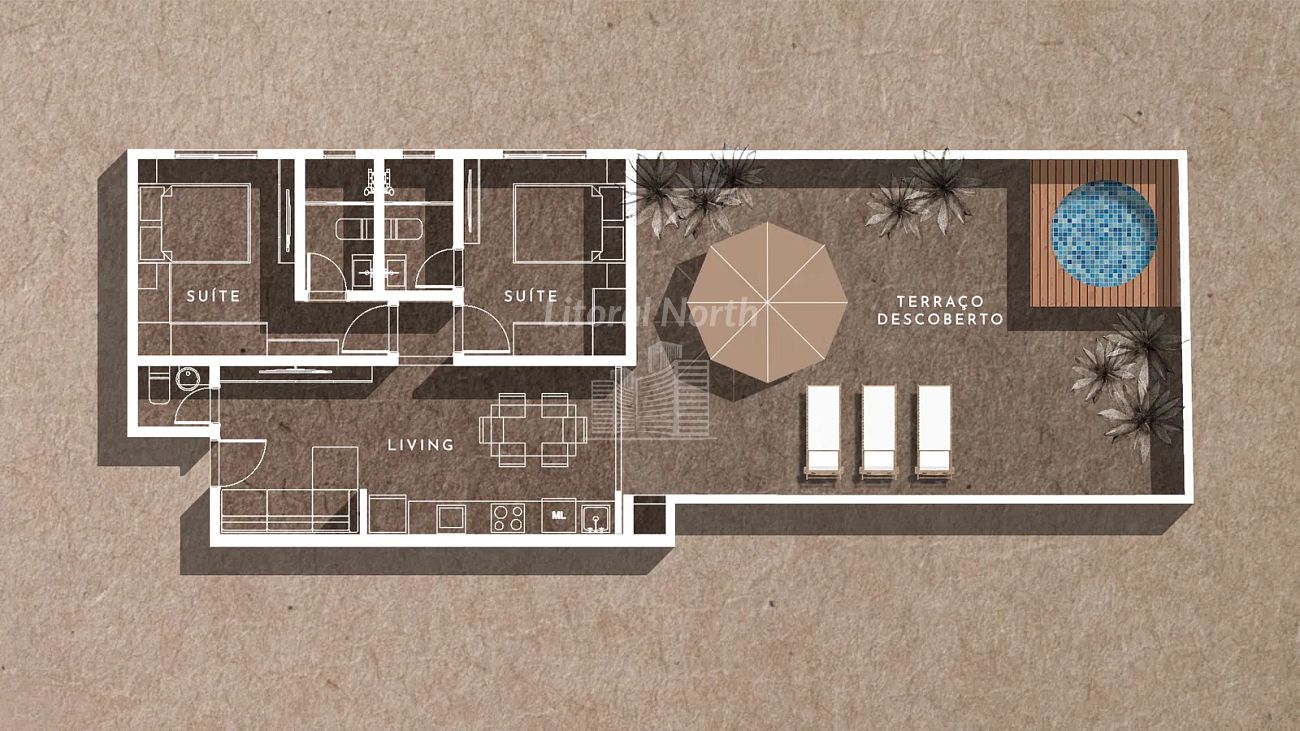 Apartamento à venda com 2 quartos, 2 suítes, 1 vaga e 69m² no São João, Itajaí (SC) — foto 21 de 21