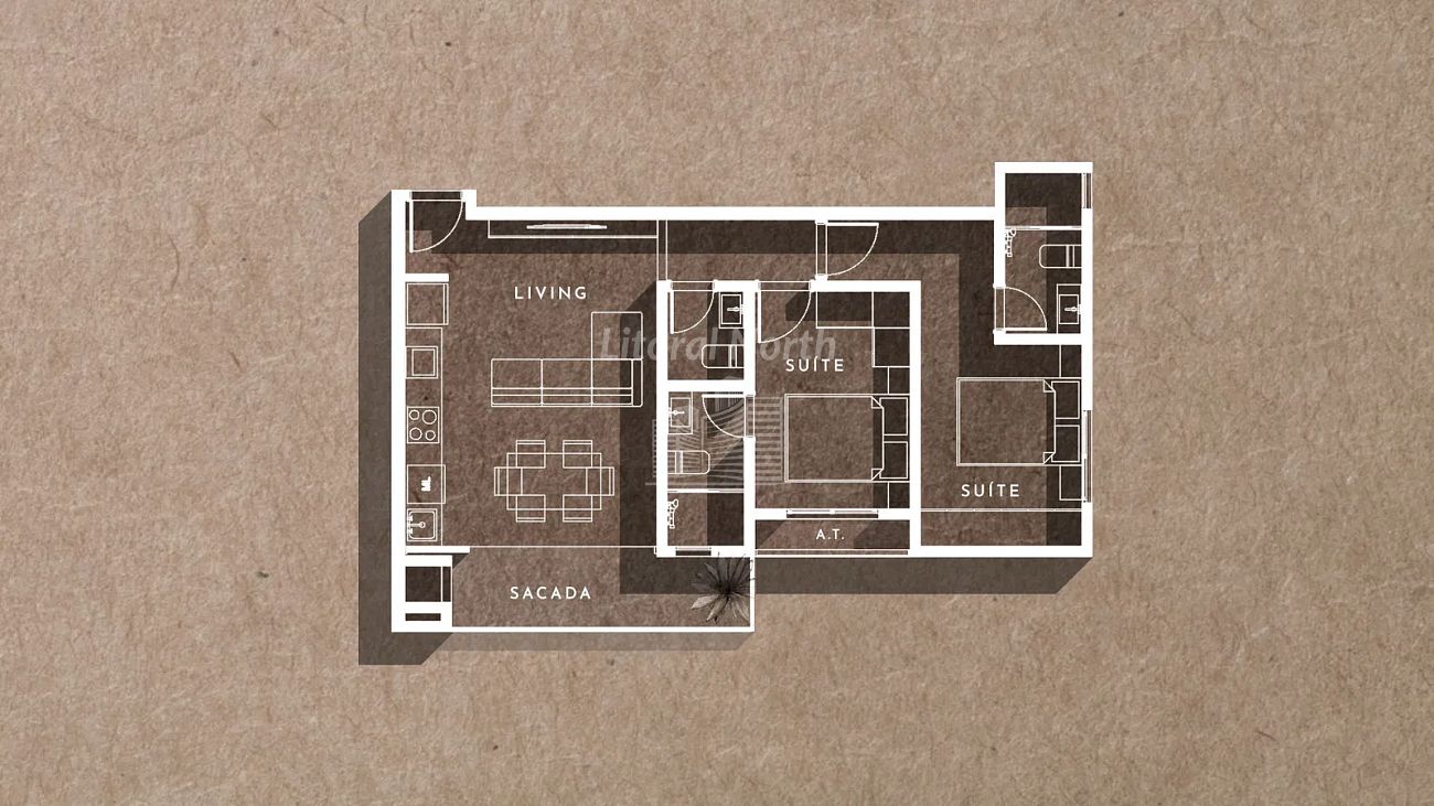 Apartamento à venda com 2 quartos, 2 suítes, 1 vaga e 69m² no São João, Itajaí (SC) — foto 13 de 21